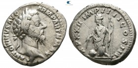 Marcus Aurelius AD 161-180. Struck AD 168. Rome. Denarius AR