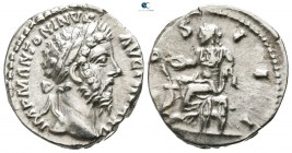 Marcus Aurelius AD 161-180. Struck AD 170-171. Rome. Denarius AR