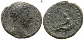 Marcus Aurelius AD 161-180. Struck AD 174. Rome. As Æ