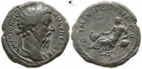Marcus Aurelius AD 161-180. Struck AD 174-175. Rome. As Æ