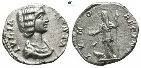 Julia Domna, wife of Septimius Severus AD 193-217.  Struck AD 200-207. Rome. Denarius AR