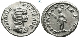 Julia Domna, wife of Septimius Severus AD 193-217. Struck AD 211-217. Rome. Denarius AR