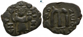 Constans II. AD 641-668. Constantinople. Follis Æ
