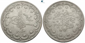 Turkey. Abdulhamid II AD 1876-1909. 20 Kurush