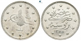 Turkey. Bursa.  AD 1909-1918. 2 Kurush 1327 AH