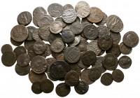 Lot of ca. 81 ancient bronze coins / SOLD AS SEEN, NO RETURN!
