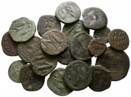 Lot of ca. 22 byzantine bronze coins / SOLD AS SEEN, NO RETURN!