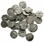 Lot of ca. 26 small asian silver coins / SOLD AS SEEN, NO RETURN!