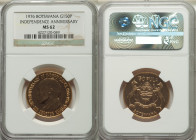 Republic gold "Independence Anniversary" 150 Pula 1976 MS62 NGC, KM10. 

HID09801242017

© 2022 Heritage Auctions | All Rights Reserved