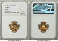 People's Republic gold Panda 10 Yuan (1/10 oz) 1984 MS69 NGC, KM88. 

HID09801242017

© 2022 Heritage Auctions | All Rights Reserved