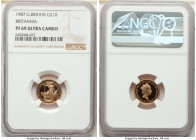 Elizabeth II gold Proof "Britannia" 10 Pounds 1987 PR69 Ultra Cameo NGC, KM950, S-BGC1. 

HID09801242017

© 2022 Heritage Auctions | All Rights Reserv...