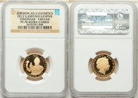 Elizabeth II gold Proof "Stronger - Vulcan" 25 Pounds 2012 PR70 Ultra Cameo NGC, KM1222, S-LO62. London 2012 Olympic Games commemorative. 

HID0980124...