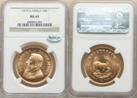 Republic gold Krugerrand 1979 MS69 NGC, KM73. 

HID09801242017

© 2022 Heritage Auctions | All Rights Reserved