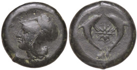 GRECHE - SICILIA - Siracusa (425-IV sec. a.C.) - Dracma Mont. 5082; S. Ans. 454 (AE g. 29,64)
 
bel BB