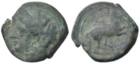 GRECHE - SICILIA - Siculo-Puniche - AE 15 S. Cop. 1022 (AE g. 5,5)
 
qBB