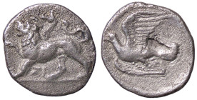 GRECHE - SICIONIA - Sicione (430-390 a.C.) - Emidracma Sear 2774 (AG g. 2,47)
 
BB