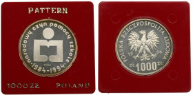 PRL, 1.000 złotych 1986 Próba