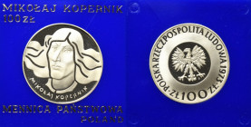 PRL, 100 złotych 1973 Kopernik