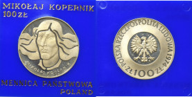 PRL, 100 złotych 1974 - Kopernik