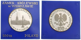 PRL, 100 złotych 1975 - Zamek Królewski w Warszawie