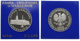 PRL, 100 złotych 1975 - Zamek Królewski w Warszawie