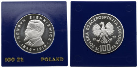 PRL, 100 złotych 1977 - Sienkiewicz