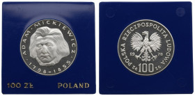 PRL, 100 złotych 1978 - Mickiewicz