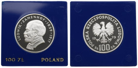 PRL, 100 złotych 1979 - Zamenhoff