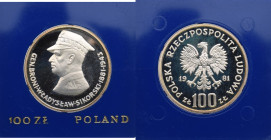 PRL, 100 złotych 1981 - Sikorski