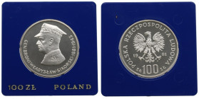 PRL, 100 złotych 1981 - Sikorski