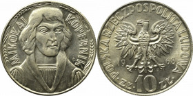 Peoples Republic of Poland, 10 zloty 1968 Copernicus