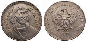 Peoples Republic of Poland, 10 zloty 1968 Copernicus