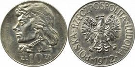 Peoples Republic of Poland, 10 zloty 1972 Kosciuszko