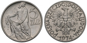 Peoples Republic of Poland, 5 zloty 1974