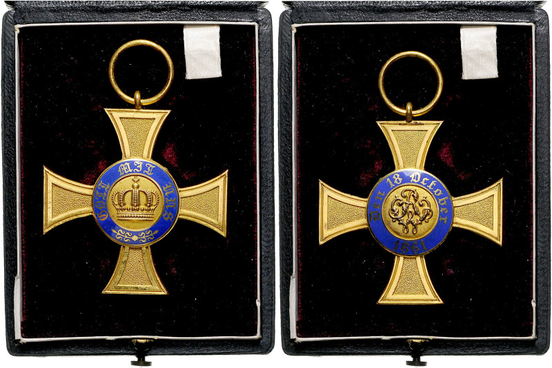 Deutsche Ausgaben bis 1945. 
Preußen, Königreich. Kronen-Orden, 3. Modell (1869...