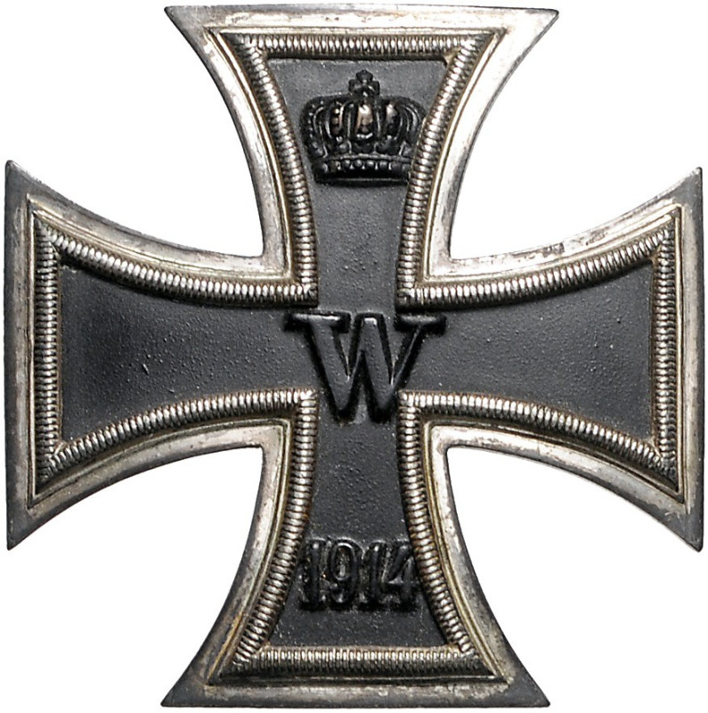 Deutsche Ausgaben bis 1945. 
Preußen, Königreich. Eisernes Kreuz 1. Klasse 1914...