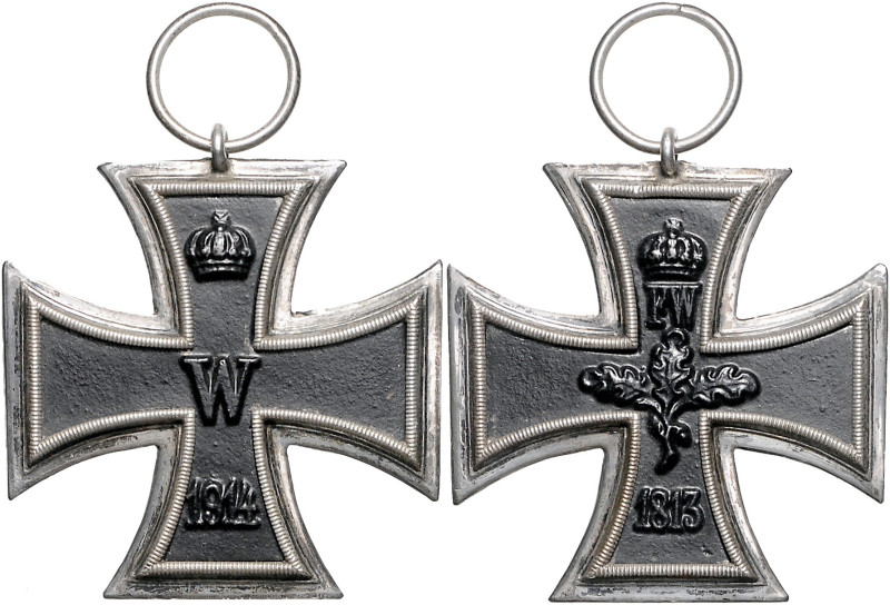 Deutsche Ausgaben bis 1945. 
Preußen, Königreich. Eisernes Kreuz 2. Klasse 1914...