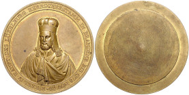 Deutsche Medaillen. 
Brandenburg-Preußen. 
Friedrich Wilhelm III. 1797-1840. Probe-Abschlag des Vs.-Stempels der Med. o.J. (um 1840), von C. Pfeuffe...