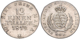 Sammlungen, Lots. 
7 verschied., bessere Kleinmünzen, dabei: Sachsen 1/12 Taler 1819 IGS (in fast stfr), Aachen 1 Marck 1753, Sa.-W.-Eisenach 6 Pf. 1...
