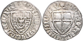 Deutscher Orden. 
Michael Kuchmeister von Sternberg 1414-1422. Schilling, 1,09 g. Neumann&nbsp;14a.

ss