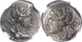 GAULE
Massilia - Marseille. Drachme, frappe incuse ND (c.130-121 av. J.-C.), Marseille.
NGC Ch XF 3/5 5/5 (5788894-005).
Av. Buste drapé et diadémé...