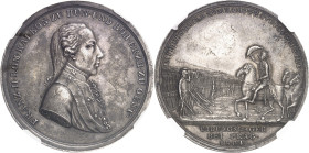 AUTRICHE
François II (1792-1835). Médaille, camp autrichien à Prague, préparatifs contre la France, par Guillemard et Stuckhart 1804, Prague.
NGC MS...