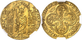 FRANCE / CAPÉTIENS
Philippe VI (1328-1350). Royal d’or ND (1328).
NGC MS 61 (6062582-011).
Av. PH’S REX° - FRA°COR’. Le Roi debout sous un dais got...