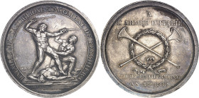 FRANCE
Directoire (1795-1799). Médaille, bataille de Castiglione et combat de Peschiera par Lavy An 4 (1796), Milan.
NGC MS 61 (5790006-031).
Av. B...