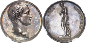 FRANCE
Consulat (1799-1804). Médaille, visite de Napoléon au Muséum avec la Vénus de Médicis, par Jeuffroy An IV - 1803, Paris.
NGC MS 61 (5790006-0...