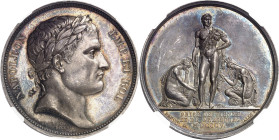 FRANCE
Premier Empire / Napoléon Ier (1804-1814). Médaille, prise de Vienne et de Presbourg, par Droz et Galle 1805, Paris.
NGC MS 63 (5790006-026)....