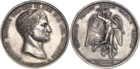 FRANCE
Premier Empire / Napoléon Ier (1804-1814). Médaille, la bataille de Wagram par L. Manfredini 1809, Milan.
NGC MS 61 (5790006-055).
Av. NAPOL...
