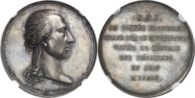 FRANCE
Premier Empire / Napoléon Ier (1804-1814). Médaille, visite du Grand-Duc de Wurtzbourg à la Monnaie de Paris, par Brenet 1810, Paris.
NGC MS ...