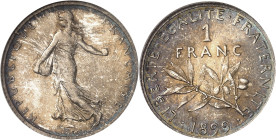 FRANCE
IIIe République (1870-1940). 1 franc Semeuse 1899, Paris.
NGC MS 66 (704277-006).
Av. REPUBLIQUE FRANÇAISE. La Semeuse à gauche, avec le sol...