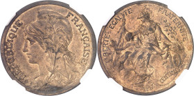 FRANCE
IIIe République (1870-1940). Présérie de 10 centimes Daniel-Dupuis tête à gauche 1897, Paris.
NGC MS 63 RB (5777692-006).
Av. REPUBLIQUE FRA...